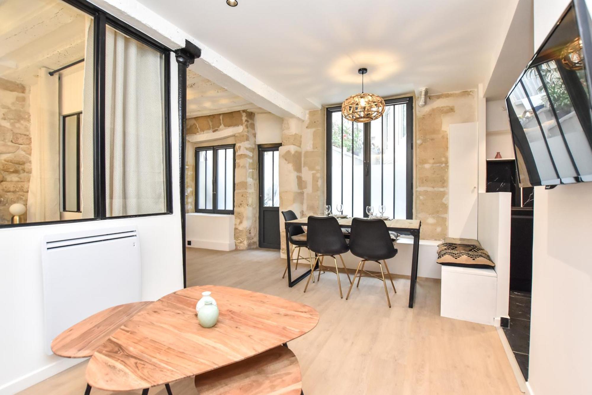 Cozy Apartment - 1Br-4P - Sentier Paris Bagian luar foto