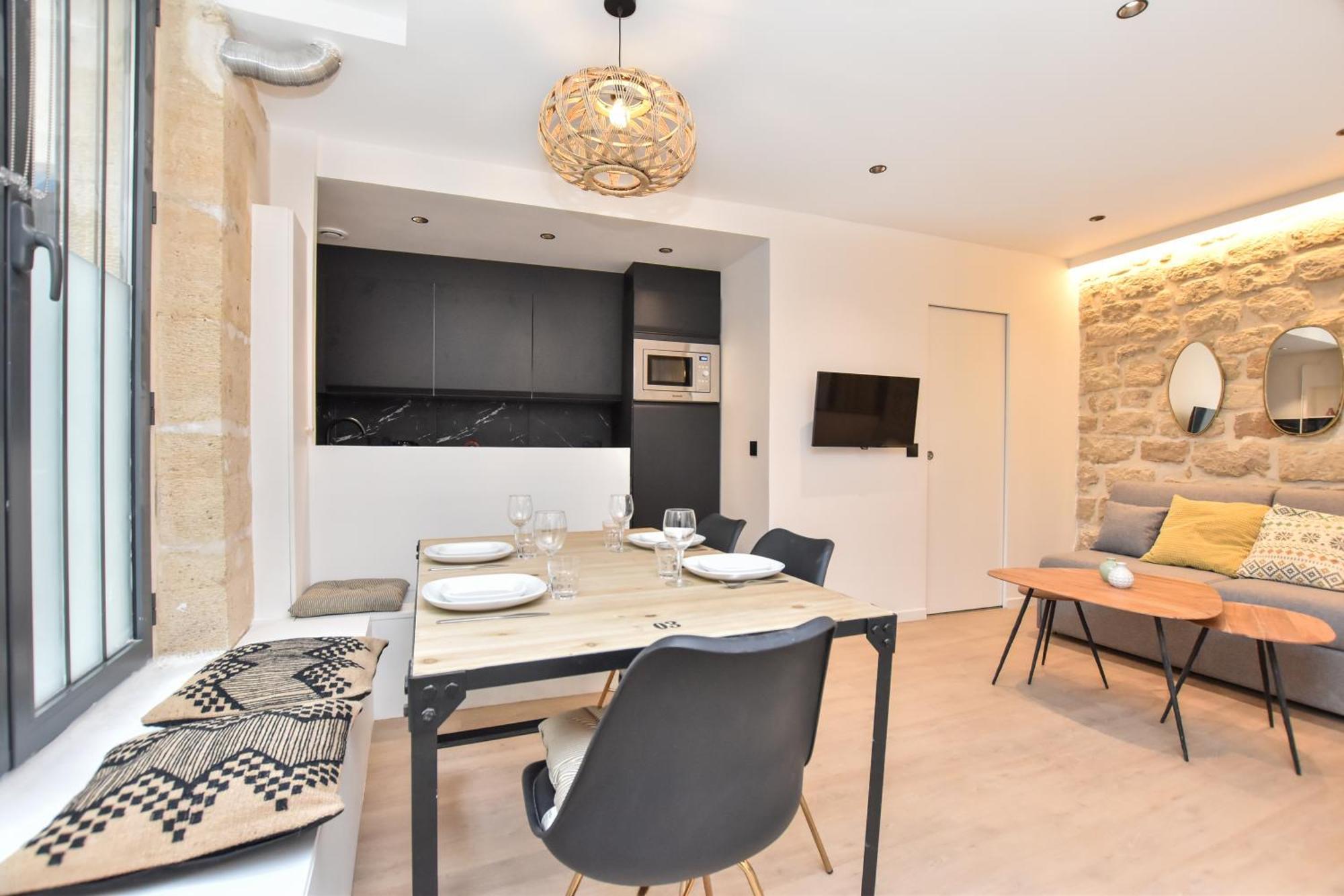 Cozy Apartment - 1Br-4P - Sentier Paris Bagian luar foto