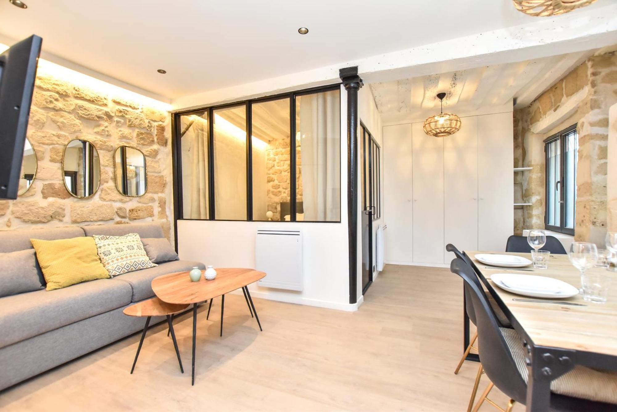 Cozy Apartment - 1Br-4P - Sentier Paris Bagian luar foto