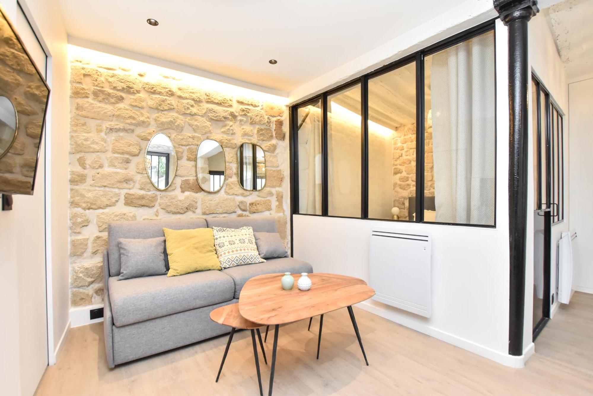 Cozy Apartment - 1Br-4P - Sentier Paris Bagian luar foto